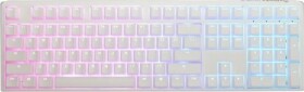 Ducky One 3 Aura White Gaming Tastatur, RGB LED - MX-Red (US)