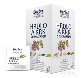 HERBEX Premium HRDLO A KRK s eukalyptom