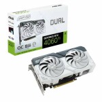 Asus Dual GeForce RTX 4060 Ti WHITE 8GB GDDR6