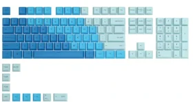 Glorious vymeniteľné klávesy GPBT US Caribbean Ocean / 114 ks / US layout / Cherry MX(+) (GLO-KC-GPBT-CO)