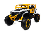 Mamido Mamido Elektrické autíčko Buggy Racing Speed 22 biele | 4x4 | 12V10Ah | 180W | EVA | LED | 2,4Ghz | ECO koža