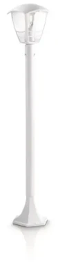 Philips Creek 60W stĺpik biela / vonkajší stĺpik / bez zdroja / E27 / IP44 (915002790802)