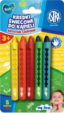 ASTRA BABY Voskovky do kúpeľa 5ks (155739)