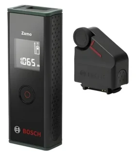 BOSCH Zamo zeleno-čierna / Laserový diaľkomer / dosah do 20 m / presnosť ±3 mm / výpočet plochy (0603672708)