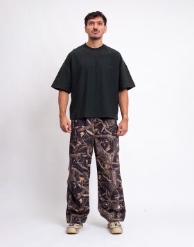 Carhartt WIP Fletcher Pant Camo Feather Tree, Black L