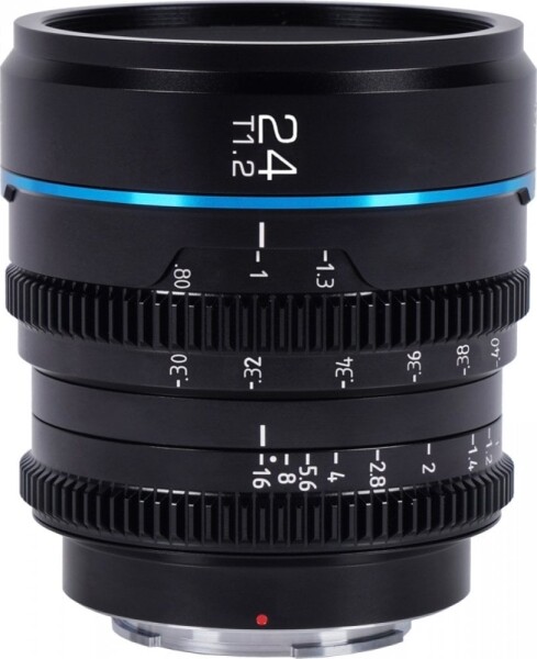 Sirui Sirui Cine Lens Nightwalker S35 24mm T1.2 L-Mount Black