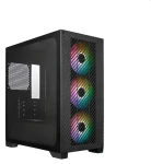 Cooler Master Elite 301 čierna / Skriňa / Micro-ATX / Mini Tower / Bez zdroja / 3× ARGB 120mm (E301-KGNN-S00)