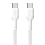 Dudao Dátový kábel L9C / USB-C / USB-C / 65W / 2 m / biela