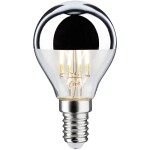 Paulmann 28667 LED En.trieda 2021 F (A - G) E14 kvapkový tvar 4.8 W = 38 W teplá biela (Ø x v) 45 mm x 78 mm 1 ks; 28667