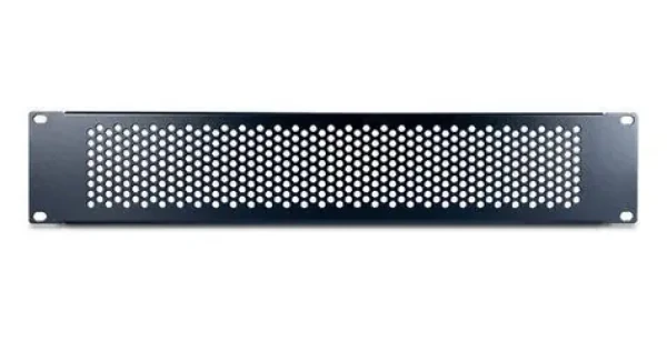 Inter-tech Krycí panel 19" 2U / Krycí panel do racku / 482x89x11 mm / kov / čierna RAL 9005 (88887319)