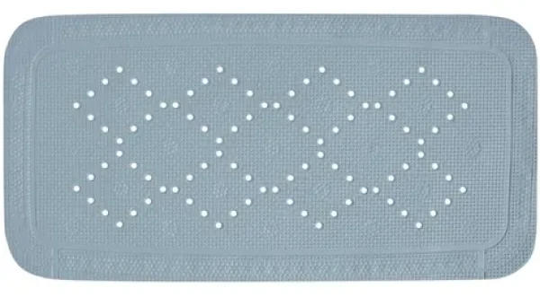 Spirella ALASKA protišmyková podložka do vane svetlo šedá / PVC / 91 x 36 cm