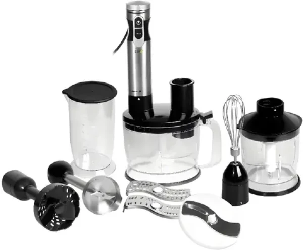 Lafe MultiBlend Pre čierna / Tyčový mixér / 1000 W / Turbo / regulácia otáčok / sada príslušenstva (LAFBLE45943)