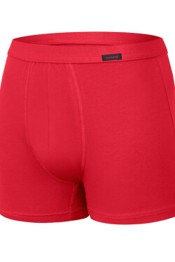 Pánske boxerky 092 Authentic plus red - CORNETTE Červená 4XL