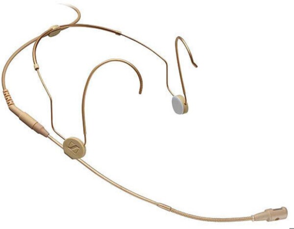 Sennheiser Sennheiser HSP 4-EW - Mikrofon nagłowny, pojemnościowy, kardioidalny, Béžový