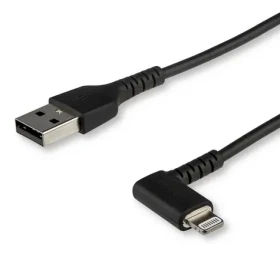 StarTech Lightning na USB-A čierna, lomený konektor / dátový kábel / 2 m / 480 Mbit/s (RUSBLTMM2MBR)
