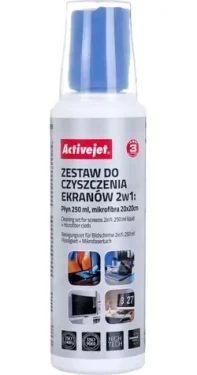 Activejet AOC-269 / Čistiaca sada na obrazovky / sprej 250 ml + utierka / LCD/LED/Plazma (AOC-269)