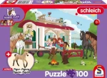 Schmidt Puzzle Schleich Táborák pri karavane