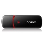 Apacer AH323 32GB čierna / Flash Disk / USB 2.0 (AP32GAH333B-1)