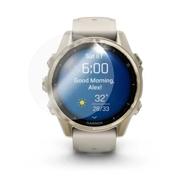 FIXED Ochranné tvrdené sklo pre smartwatch Garmin Fenix 8 (43mm) 2 ks v balení číre (FIXGW-1485)