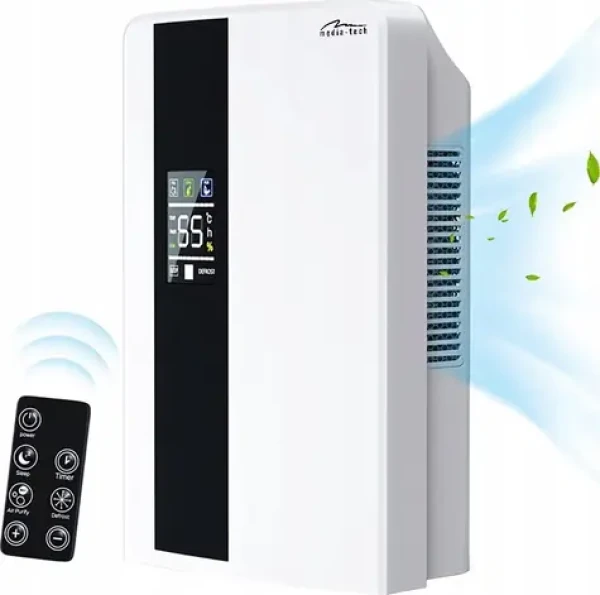 Media-Tech Air-Dry Pro MT6531 biela / Odvlhčovač vzduchu / 2 l / 30 m2 / LED displej (MT6531)