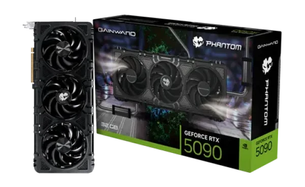 Gainward RTX 5090 Phantom 32GB / 2407MHz / 32GB GDDR7 / 512-bit / 1x HDMI + 3x DP / 1000W (16) (NE75090019R5-GB2020P)