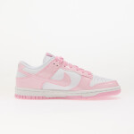 Tenisky Nike Dunk Low SE White/ Pink Rise-White-Metallic Silver EUR 39