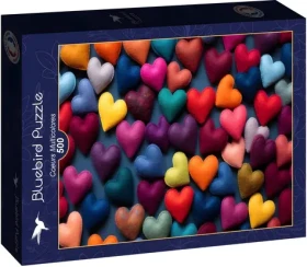 BlueBird Puzzle Farebné srdcia