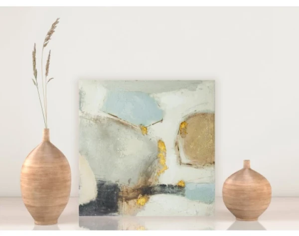 Ručne maľovaný obraz Abstrakce 30x30 cm%