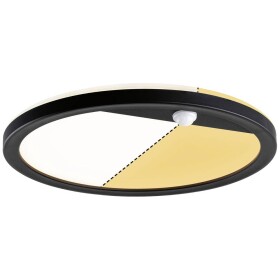 Paulmann 94708 Lamina PIR 2200K rd. schwarz LED stropné svietidlo LED 14 W čierna; 94708