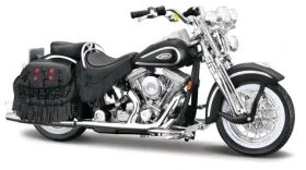 Maisto 1999 FLSTS Heritage Softail Springer blister box čierna