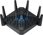 Acer Connect Predator W6 čierna / Router / Tri-Band / 1x 2.5Gbps + 4X 1Gbps / Wi-Fi 6 / 2.4 + 5.0 + 6 GHz (FF.G22WW.001)