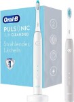 Oral-B Pulsonic SLIM Clean 2900 sivo-biela / sonická zubná kefka / 62.000 pulzov / 2 režimy / 2ks (305354)