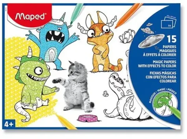 Maped Magické omaľovánky modrá