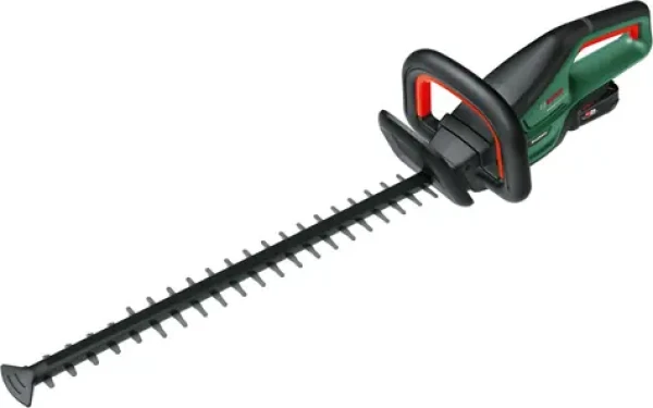 BOSCH UniversalHedgeCut 18V-55 / Aku nožnice na živý plot / 18V / 2800 z-min / Dĺžka lišty 55 cm / 1x 2,5 Ah / nabíjačka (0600849J01)