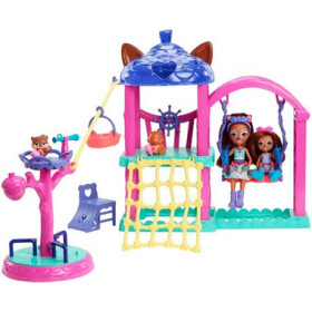 Mattel HHC16 Enchantimals detské ihrisko v meste