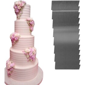 Stierka na zdobenie okrajov torty Saw 25,5 × 9 cm - Cakesicq - Cakesicq
