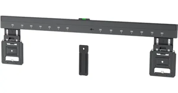 Goobay Basic FIXED XL čierna / Nástenný držiak pre TV / Ultraslim / Pevný (70822)