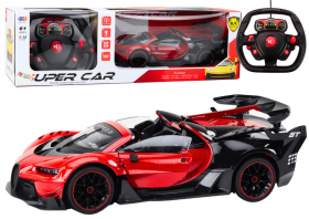 Mamido RC športové auto 1:12 s otváracími dverami červené
