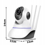 Verk VK 06314 WIFI Panoramatická kamera s IP a HD