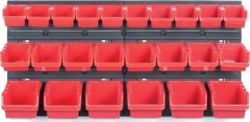 KISTENBERG Závěsný panel s 24 boxy na nářadí ORDERLINE 800x165x400