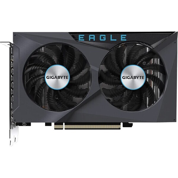 GIGABYTE Radeon RX 6400 EAGLE 4G / 2321 MHz / 4GB GDDR6 / 128-bit / 1x HDMI + 1x DP / 53 W (GV-R64EAGLE-4GD)