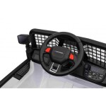 Mamido Mamido Elektrické autíčko OFF ROAD EXTREME 4x4 biele 24V | 200W | 50 kg | EVA | LED | 2,4 Ghz | ECO koža