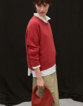 ECOALF Cosmos Sweater Dark Orange S