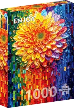 ENJOY Puzzle Kvetinová mozaika