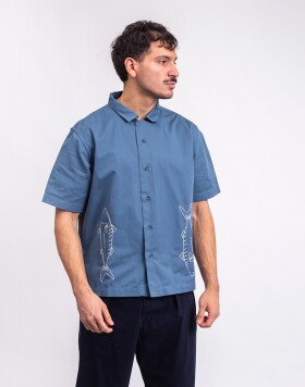 Service Works Mackerel Shirt SLATE L