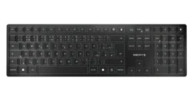 Cherry KW 9100 SLIM čierna / Klávesnica / CZ+SK layout / 108 kláves / USB-C (JK-9100CS-2)