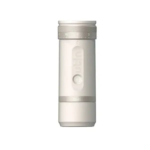 Outin Fino Portable Electric Espresso Coffee Grinder biela / Prenosný mlynček na kávu / zásobník 25g (OTCG-01-SW)