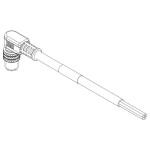 Molex upravený zástrčkový konektor pre senzory - aktory, 1200868850, 1 ks; 1200868850