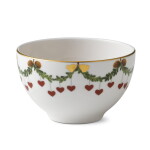 Royal Copenhagen Vianočná porcelánová miska Star Fluted Christmas 300 ml