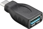 PremiumCord adaptér USB-C - USB-A Female čierna / Adaptér / OTG / USB 3.1 / 5 Gbps (kur31-11)